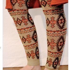 Tribal print leggings
