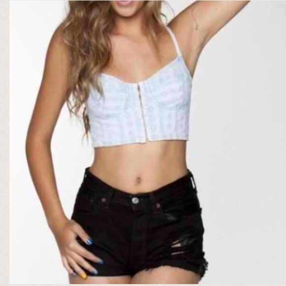 SOLD!! Brandy melville bralette blue