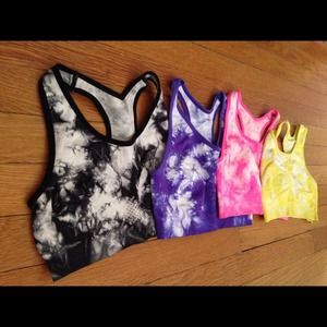 Sports bras! Tie Dye