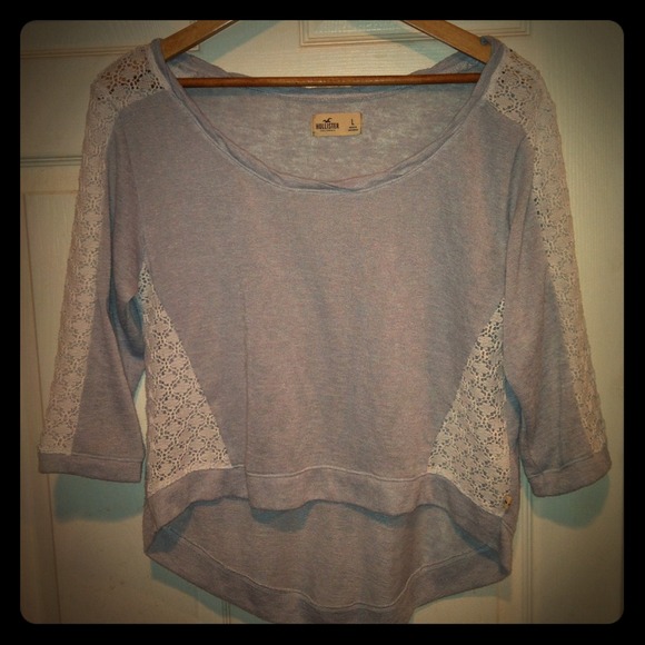 Hollister relaxed lace blouse - Picture 1 of 3