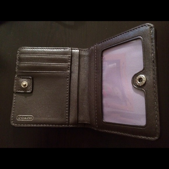 SOLD - Coach Purple Flower Wallet - Picture 4 of 4