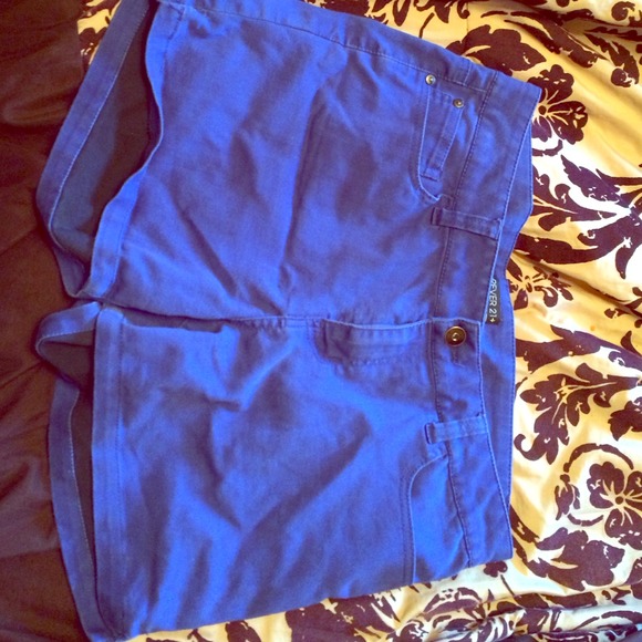 Blue Forever 21 Shorts
