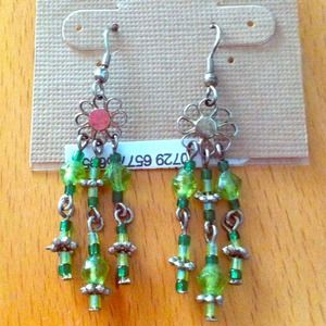 Beaded Chandelier earrings