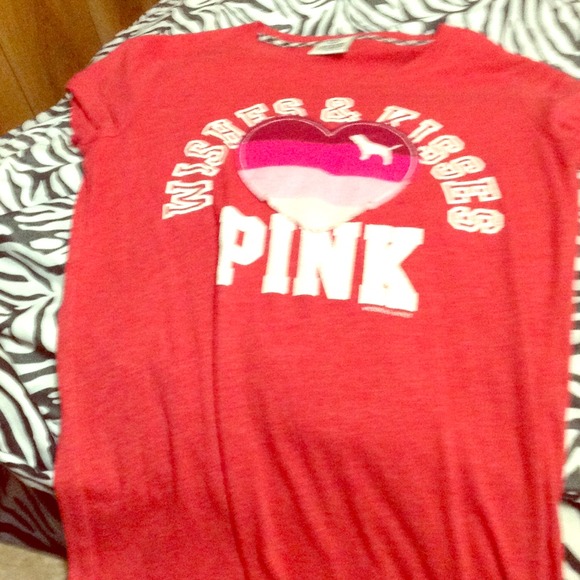 Cute pink by vs tee