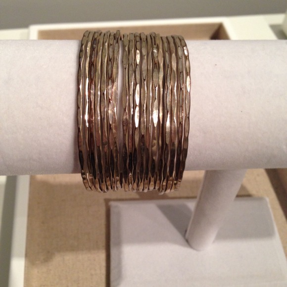Silver cuff bracelet