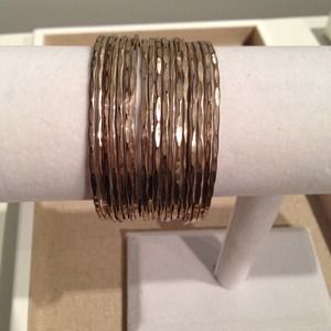 Silver cuff bracelet