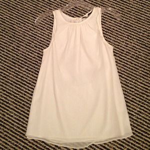 Sleeveless babydoll top