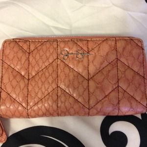 Jessica Simpson zip-around wallet