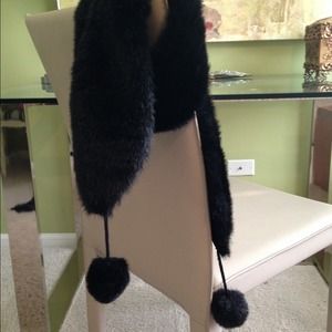 Faux fur scarf