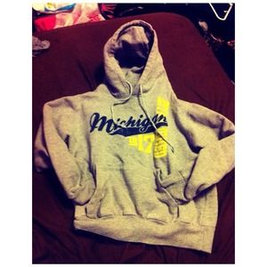 Michigan hoodie.
