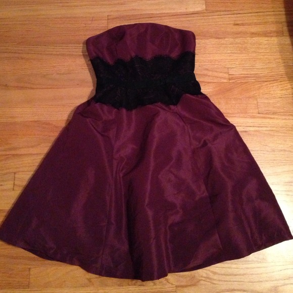 Dresses & Skirts - Maroon tubetop dress