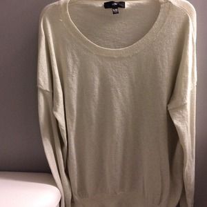 Cream colored top NWT