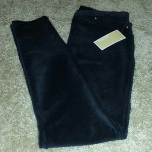 SOLD-MICHAEL Michael Kors Black Corduroy Leggings