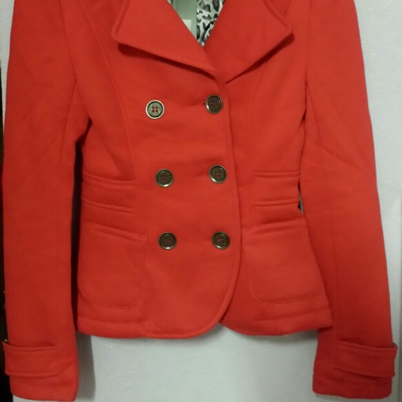 Red Blazer Jacket - Picture 2 of 2