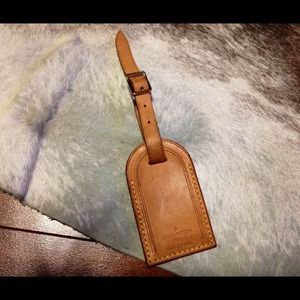 Authentic Louis Vuitton tag