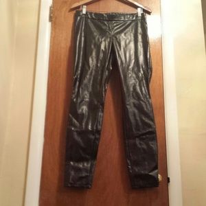 Express Leather(ette) Skinny Pants