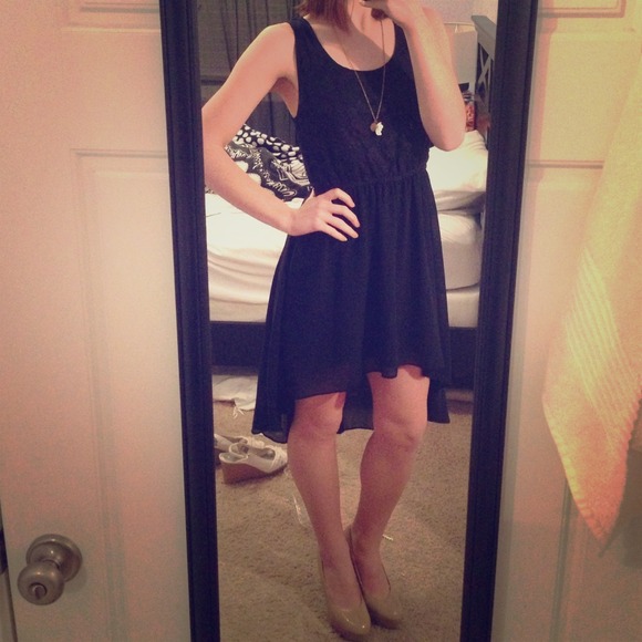 Navy Blue Hi-Low Sundress