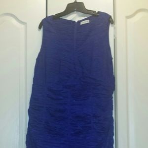 After five royal blue dress