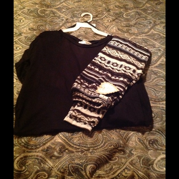 Black batwing shirt