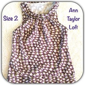 Ann Taylor Loft sleeveless top