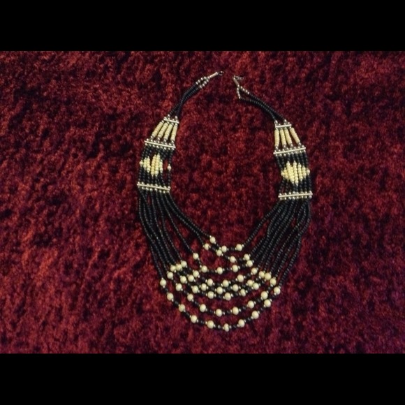 Tribal Beaded Necklace