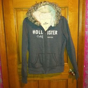 Plaid Tank & Hollister Hoodie Bundle