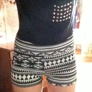 High waisted spandex shorts