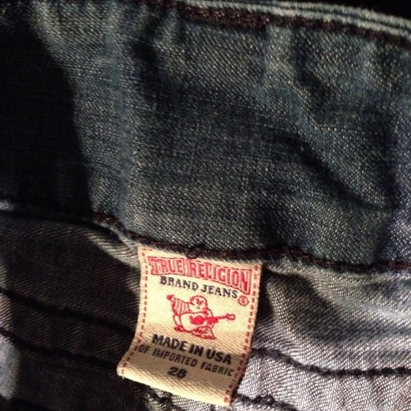 True religion jean shorts 28 Sammy short hemmed - Picture 4 of 4