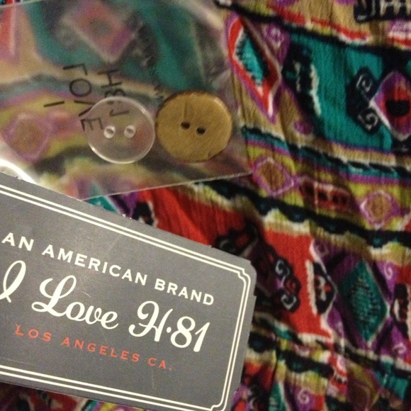 Aztec print shirt - Picture 4 of 4