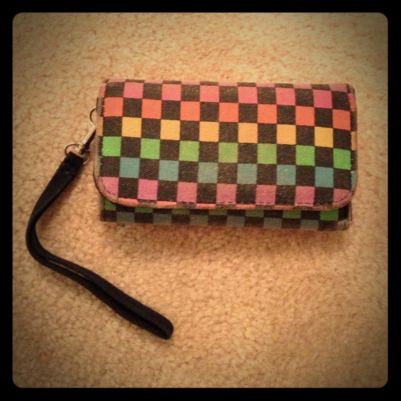 Multicolored Retro Wallet