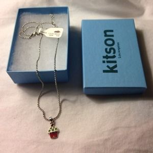 cupcake necklace