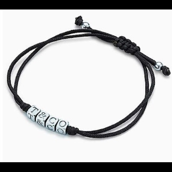💥💥SOLD💥💥T&Co black rope insignia bracelet