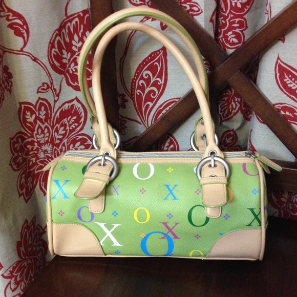 xoxo Handbags - Little Light green XOXO bag