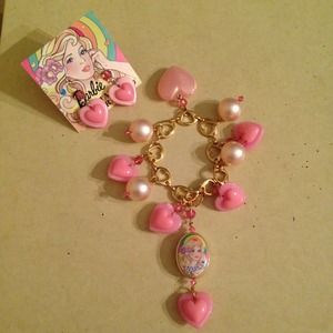 Barbie Bracelet & Earrings Set by Tarina Tarantino