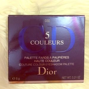 Dior 5 color eyeshadow palette 030 incognito