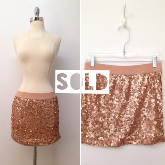 ❌Sold❌ Sequin mini skirt