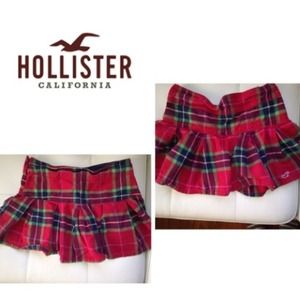 Hollister wool plaid mini. 3