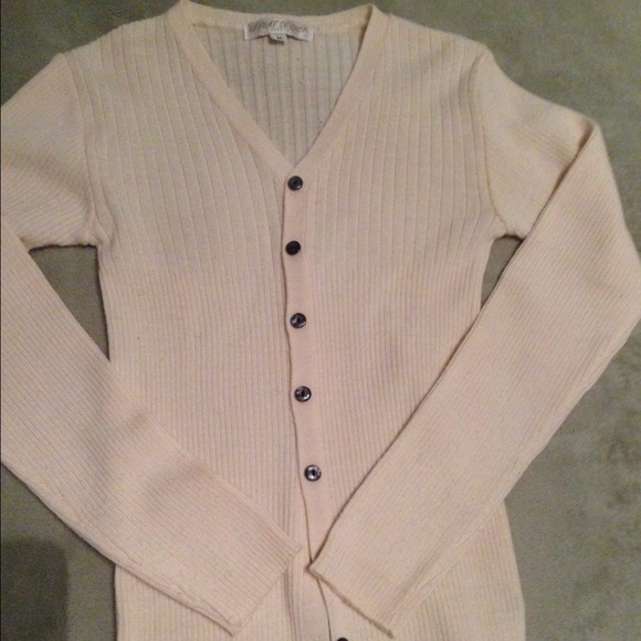 Button Down Sweater