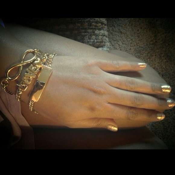 3 Layers Infinity Love Gold Bracelets