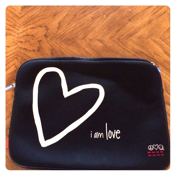 Peace Love World 13" laptop case