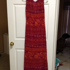 Hawaiian flower dress