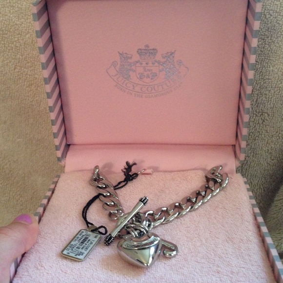 Juicy Couture necklace chain Silver