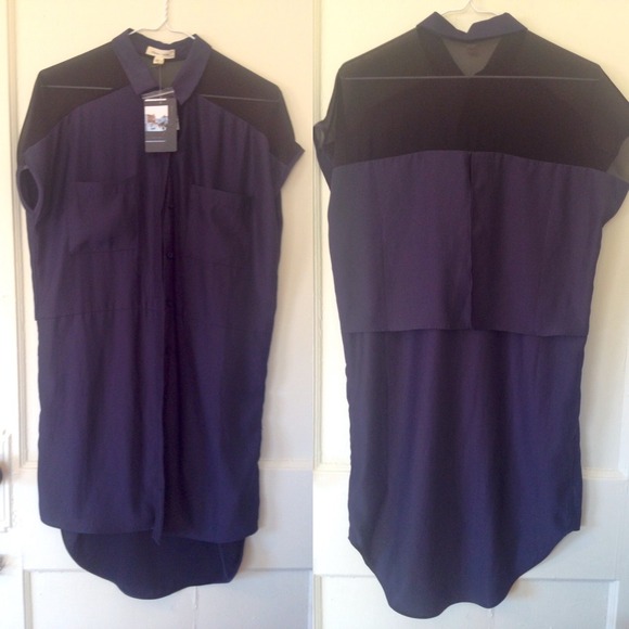 🚫sold🚫 Silk and mesh dress NWT