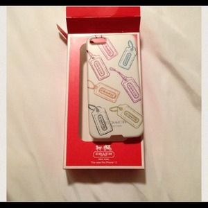 Authentic Coach iPhone 5 case