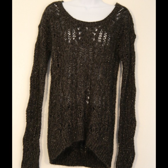 TRADED - Black sweater with sparkles