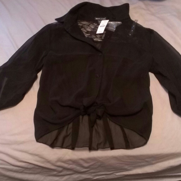 Wet Seal Summer black blouse