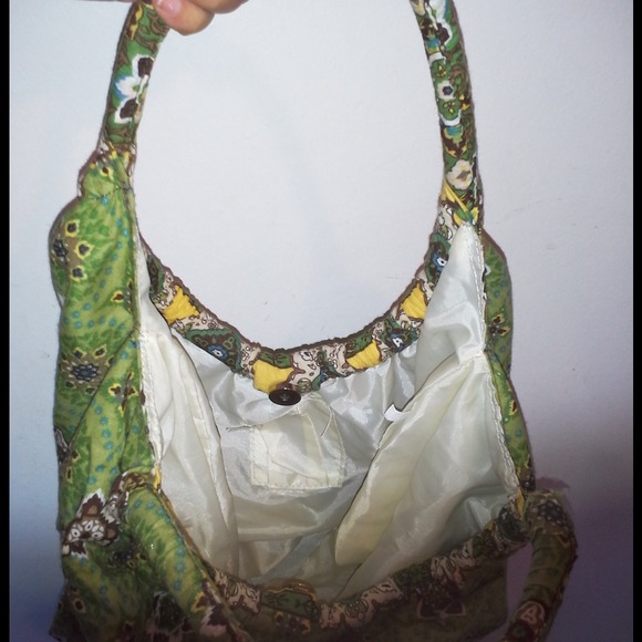 Cute green patterned bag - Picture 2 of 2