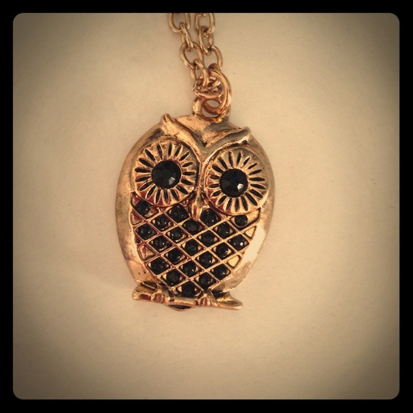 Owl pendant necklace
