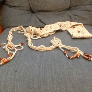 Beaded belt/head wrap