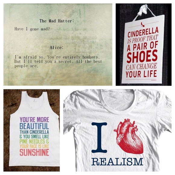 Customizable T-shirts etc.